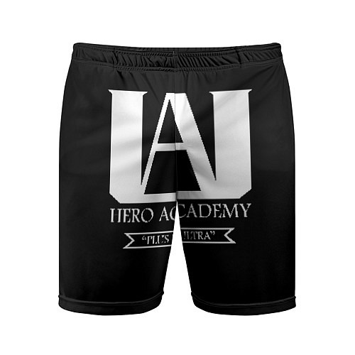 Мужские спортивные шорты UA HERO ACADEMY logo / 3D-принт – фото 1