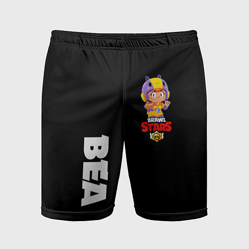 Мужские спортивные шорты BRAWL STARS BEA / 3D-принт – фото 1