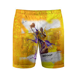 Шорты спортивные мужские Kobe Bryant, цвет: 3D-принт
