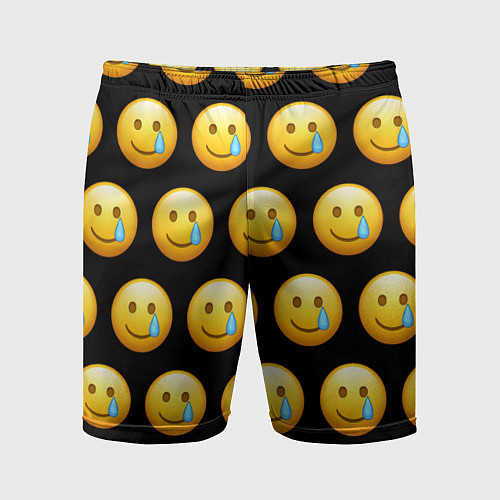 Мужские спортивные шорты New Emoji / 3D-принт – фото 1