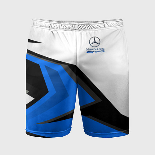 Мужские спортивные шорты Mercedes-AMG / 3D-принт – фото 1