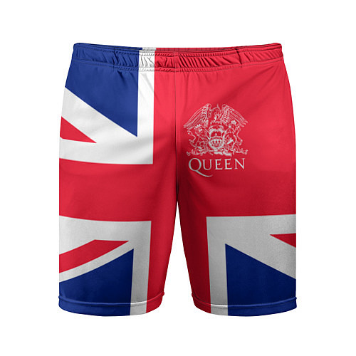 Мужские спортивные шорты Queen / 3D-принт – фото 1