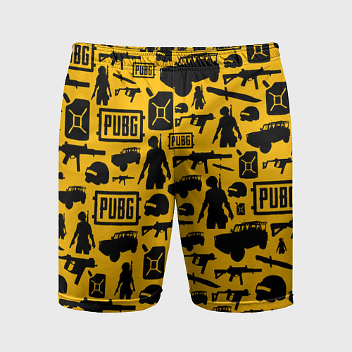 Мужские спортивные шорты PUBG / 3D-принт – фото 1