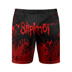Шорты спортивные мужские Slipknot 9, цвет: 3D-принт