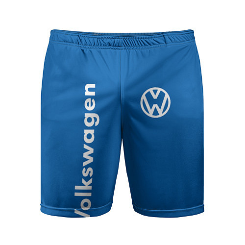 Мужские спортивные шорты Volkswagen / 3D-принт – фото 1