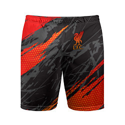 Шорты спортивные мужские Liverpool F C, цвет: 3D-принт
