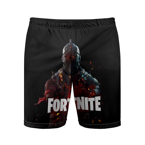 Мужские спортивные шорты Fortnite Black Knight / 3D-принт – фото 1