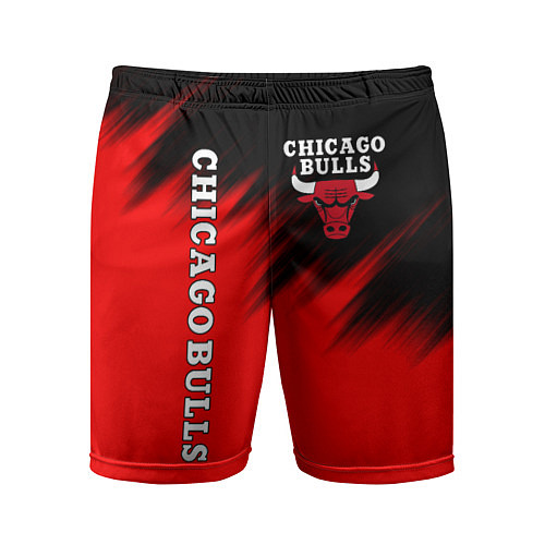 Мужские спортивные шорты CHICAGO BULLS / 3D-принт – фото 1