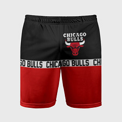 Шорты спортивные мужские CHICAGO BULLS, цвет: 3D-принт