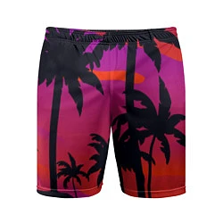 Мужские спортивные шорты Тропический пляж
