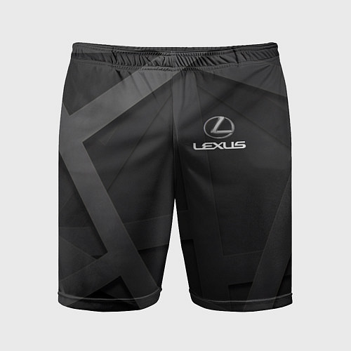 Мужские спортивные шорты LEXUS / 3D-принт – фото 1