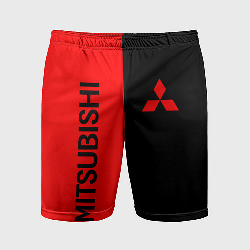 Мужские спортивные шорты MITSUBISHI / 3D-принт – фото 1