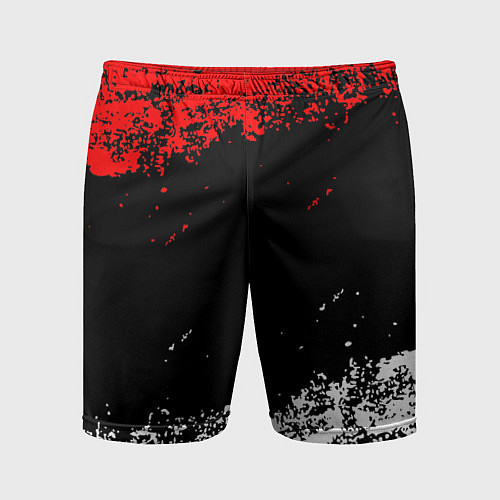Мужские спортивные шорты Текстура / 3D-принт – фото 1