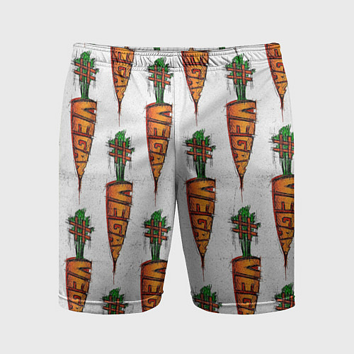 Мужские спортивные шорты Vegan / 3D-принт – фото 1