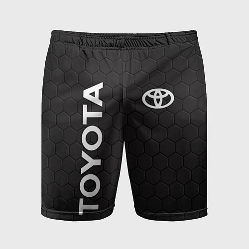 Мужские спортивные шорты TOYOTA / 3D-принт – фото 1