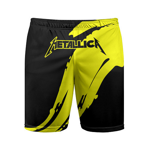 Мужские спортивные шорты Metallica / 3D-принт – фото 1