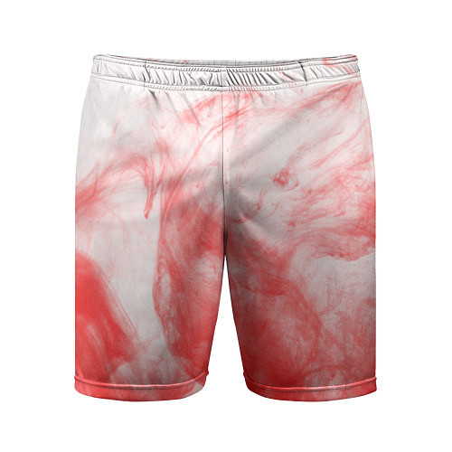 Мужские спортивные шорты RED SMOKE / 3D-принт – фото 1