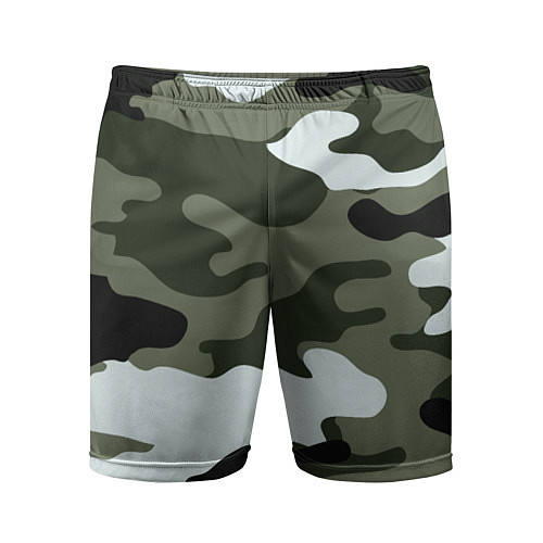 Мужские спортивные шорты Camouflage 2 / 3D-принт – фото 1