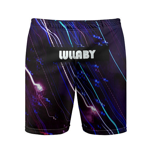 Мужские спортивные шорты LULLABY / 3D-принт – фото 1