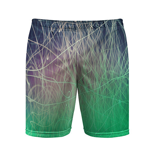 Мужские спортивные шорты Текстура / 3D-принт – фото 1