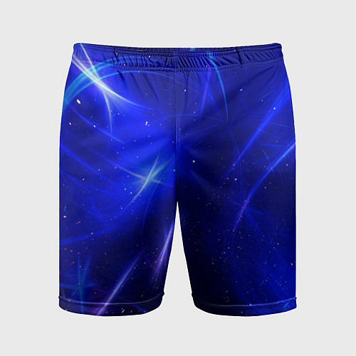 Мужские спортивные шорты Космический вихрь / 3D-принт – фото 1