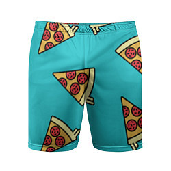Мужские спортивные шорты Пицца