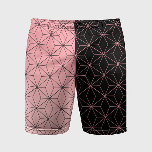 Мужские спортивные шорты КОСТЮМ НЕЗУКО NEZUKO / 3D-принт – фото 1