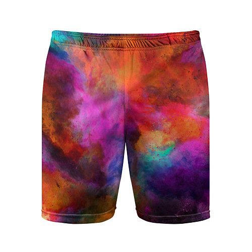 Мужские спортивные шорты Взрыв красок тай дай / 3D-принт – фото 1