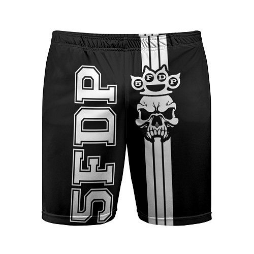 Мужские спортивные шорты Five Finger Death Punch 2 / 3D-принт – фото 1