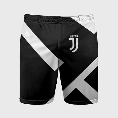 Мужские спортивные шорты JUVENTUS ЮВЕНТУС / 3D-принт – фото 1