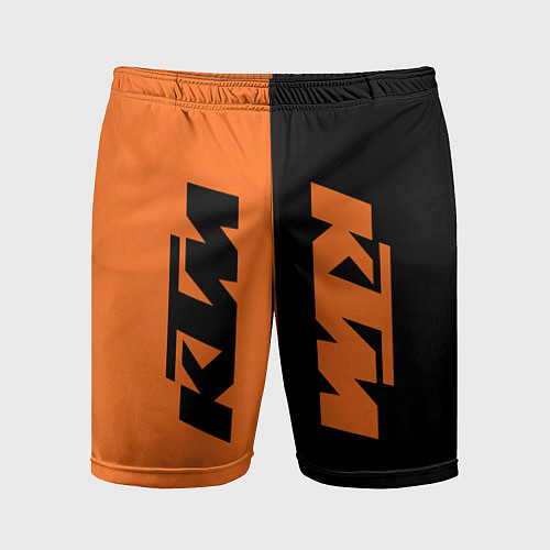Мужские спортивные шорты KTM КТМ Z / 3D-принт – фото 1