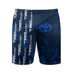 Мужские спортивные шорты Toyota - Paint Pattern on left