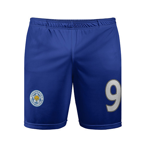 Мужские спортивные шорты №9 Jamie Vardy Leicester City / 3D-принт – фото 1