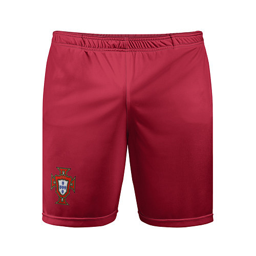 Мужские спортивные шорты Portugal home bottom / 3D-принт – фото 1