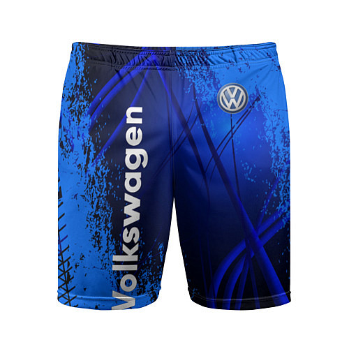 Мужские спортивные шорты Volkswagen / 3D-принт – фото 1