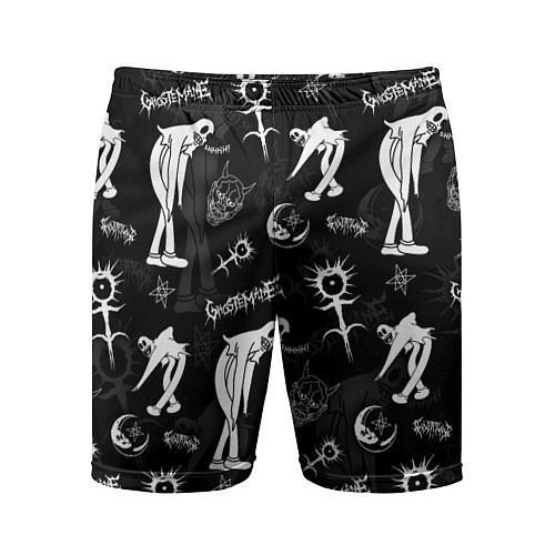 Мужские спортивные шорты Ghostemane / 3D-принт – фото 1