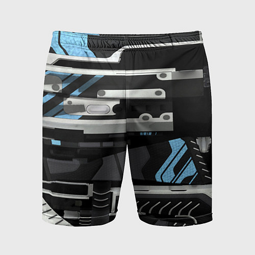 Мужские спортивные шорты CS VULCAN STEEL ВУЛКАН / 3D-принт – фото 1