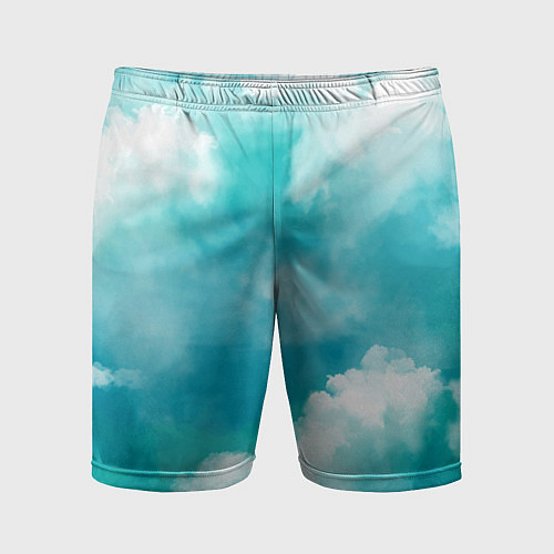 Мужские спортивные шорты Голубое Небо Blue Sky Z / 3D-принт – фото 1