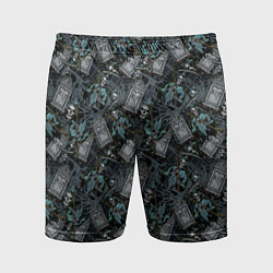 Мужские спортивные шорты Смерть с Косой