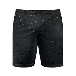 Мужские спортивные шорты Ночной дождь
