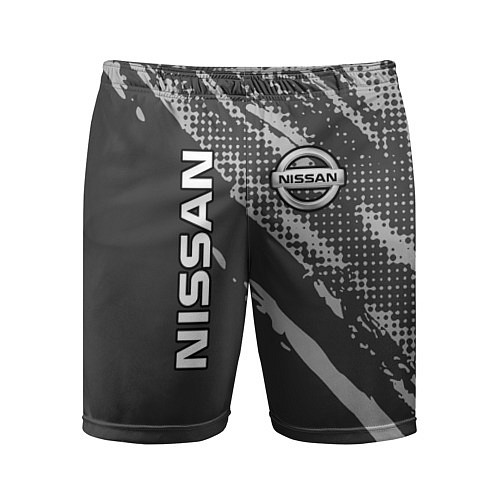 Мужские спортивные шорты Nissan Car Ниссан / 3D-принт – фото 1