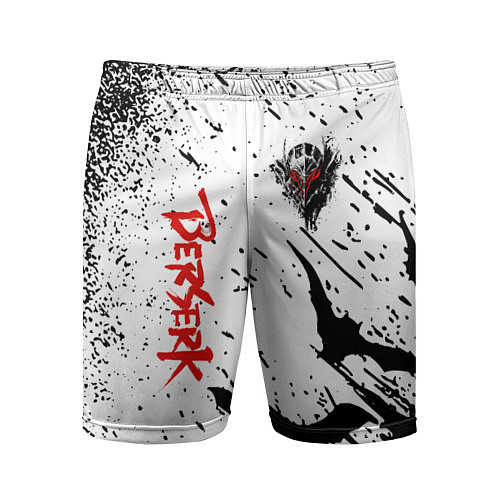 Мужские спортивные шорты Берсерк: Гранж / 3D-принт – фото 1