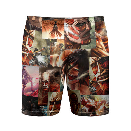 Мужские спортивные шорты Атака Титанов Shingeki no Kyojin / 3D-принт – фото 1