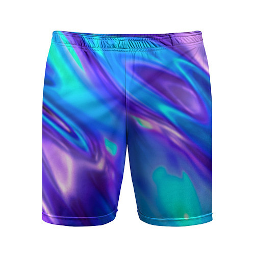 Мужские спортивные шорты Neon Holographic / 3D-принт – фото 1