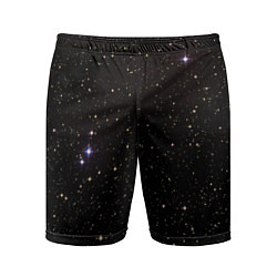 Мужские спортивные шорты Ночное звездное небо