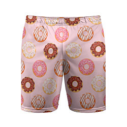 Мужские спортивные шорты Pink donuts