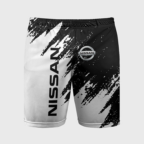 Мужские спортивные шорты Nissan xtrail / 3D-принт – фото 1
