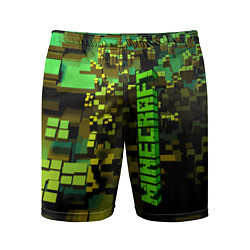 Мужские спортивные шорты Minecraft, pattern 2022