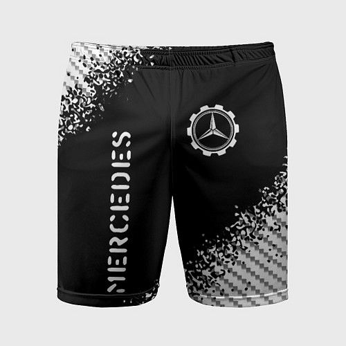 Мужские спортивные шорты MERCEDES Mercedes Краска / 3D-принт – фото 1