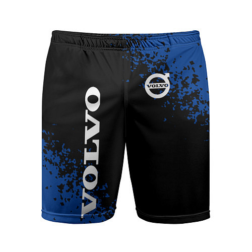 Мужские спортивные шорты Volvo брызги / 3D-принт – фото 1